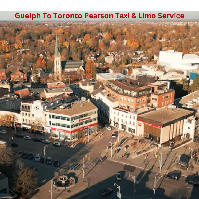 Comfortable transportation options from Guelph to Toronto Airport, offering reliable taxis and luxury limos.