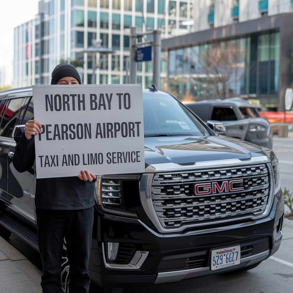 north bay to pearson airport taxi service with flat rate