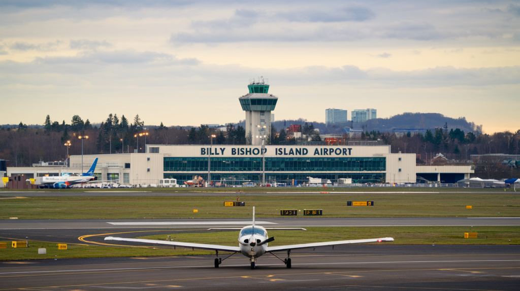 Billy Bishop island airport taxi and limo service