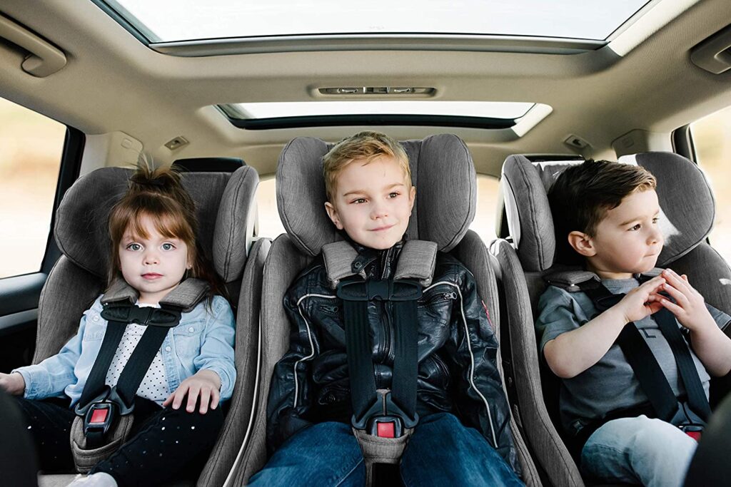 taxi with child car seat in toronto